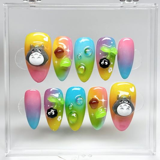 Totoro's Rainbow Garden